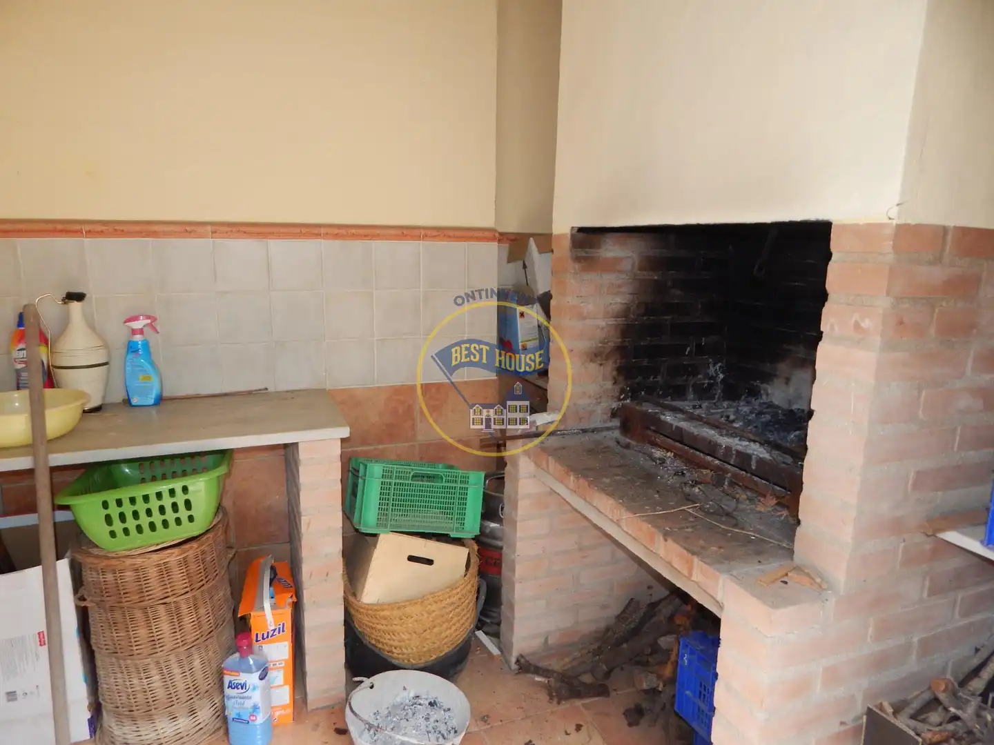 Cocina de Casa o chalet en venta en Bocairent con Calefacción, Jardín privado y Terraza
