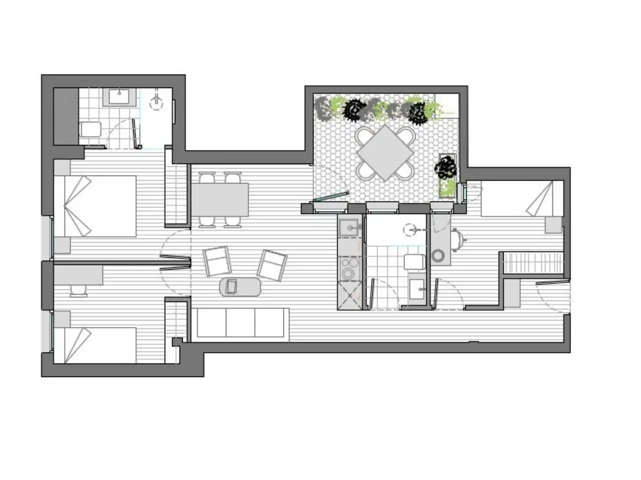 Flat for sale in Madrid  with Air Conditioner and Heating