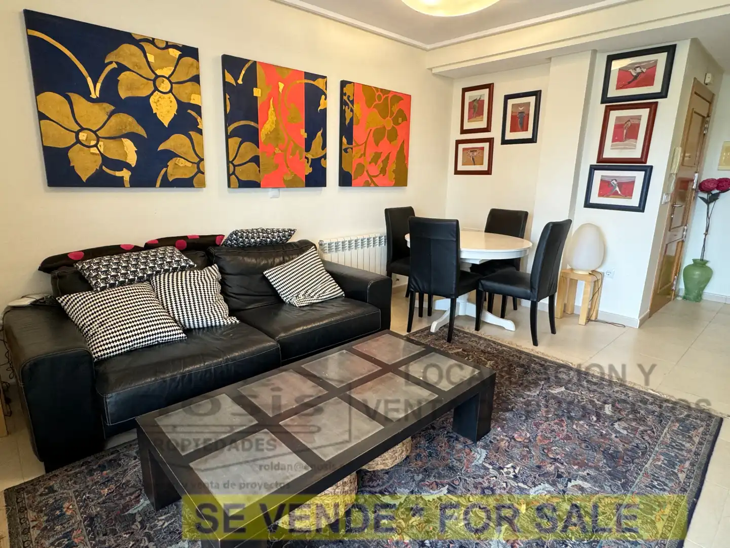 Living room of Apartments for sale in Torre-Pacheco  with Air Conditioner, Terrace and Furnished