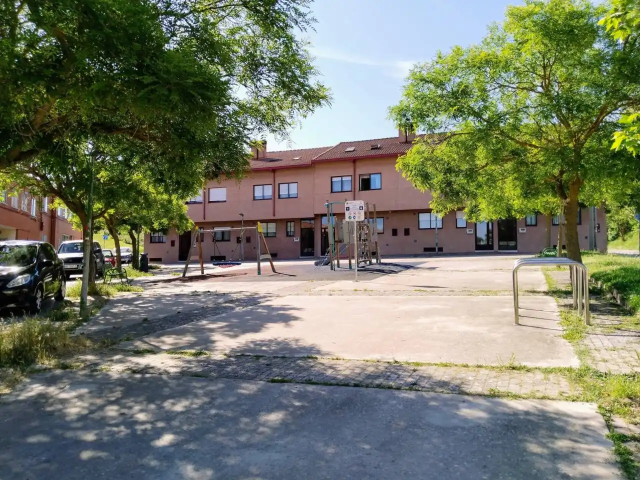 Exterior view of Flat for rent in Burgos  with Heating, Terrace and Furnished