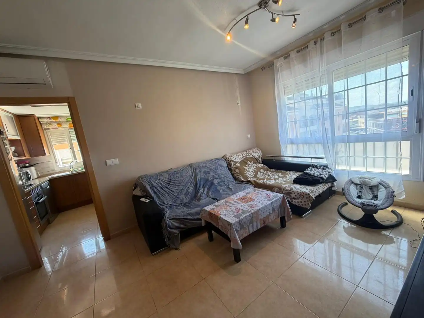 Living room of Apartments for sale in Almoradí  with Air Conditioner, Terrace and Storage room