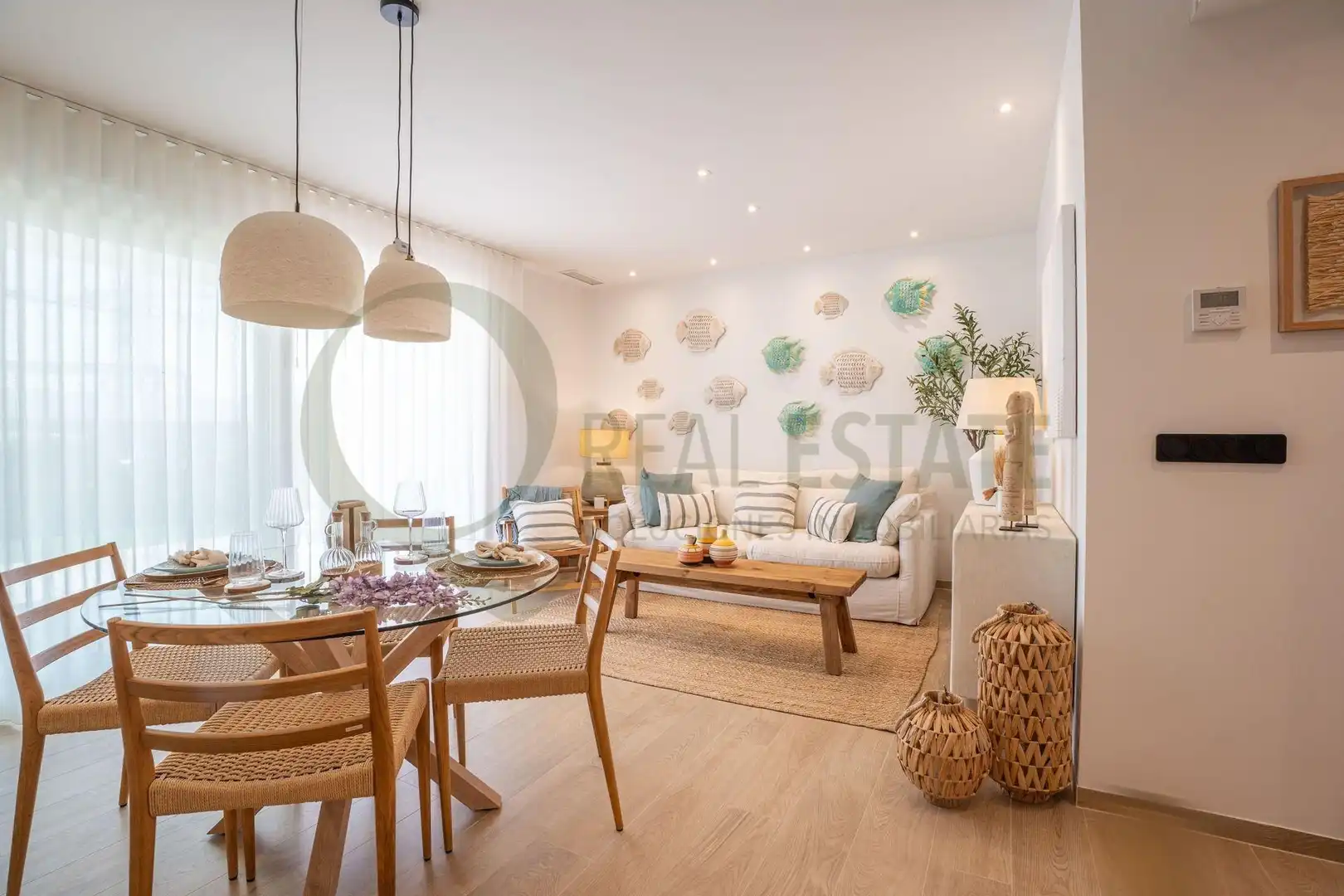 Living room of Ground floor for sale in Algorfa  with Private garden, Terrace and Community pool