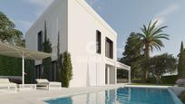 Garden of House or chalet for sale in  Madrid Capital  with Heating, Private garden and Swimming Pool
