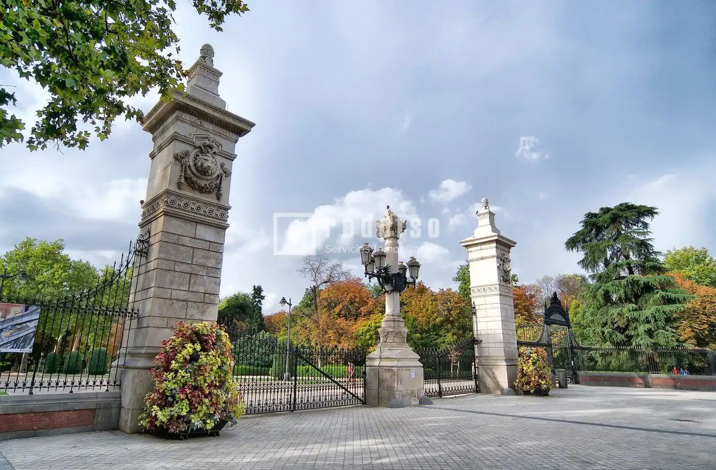 Exterior view of Flat for rent in Madrid  with Heating, Private garden and Parquet flooring