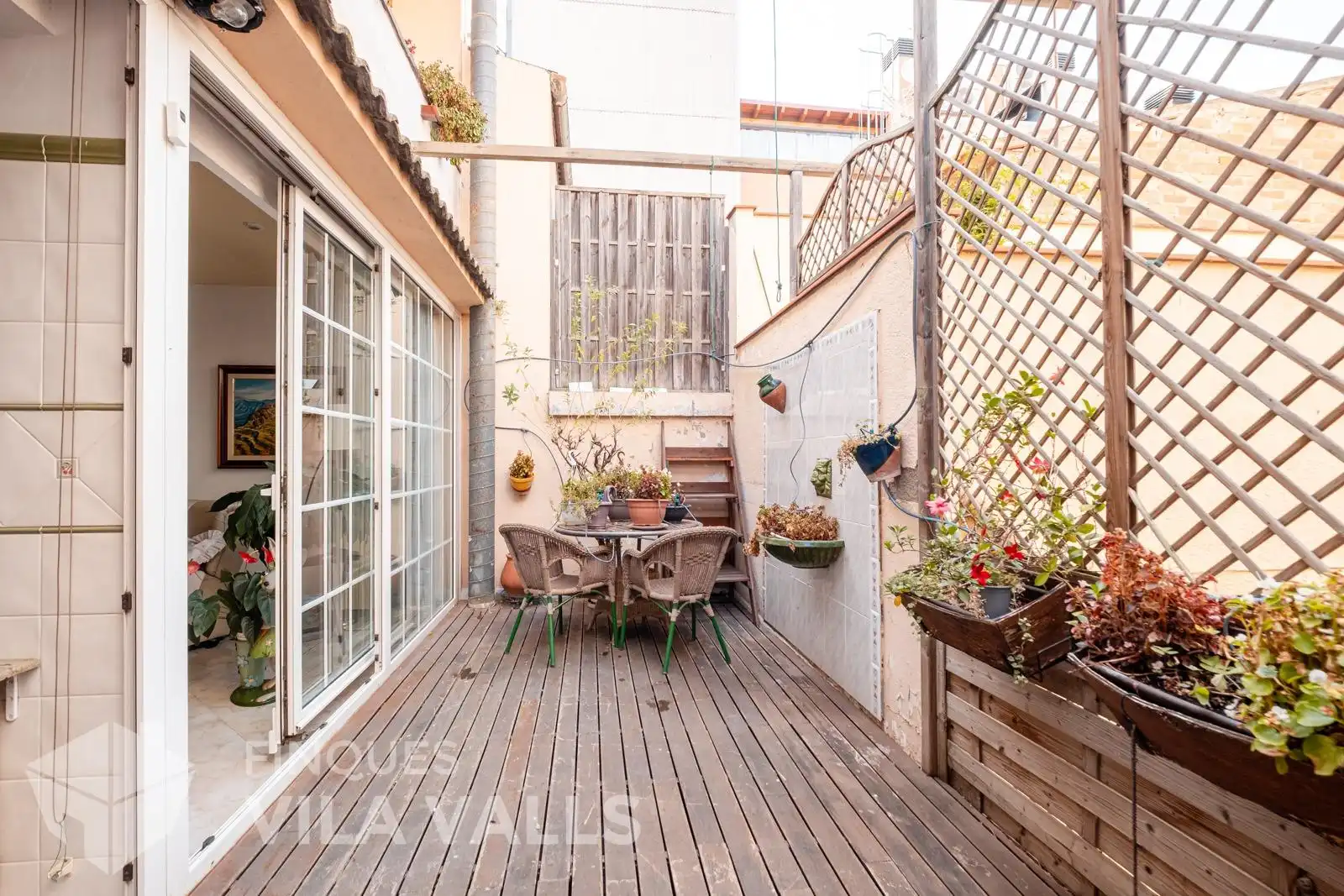 Terrassa de Casa o xalet en venda en Caldes de Montbui amb Calefacció