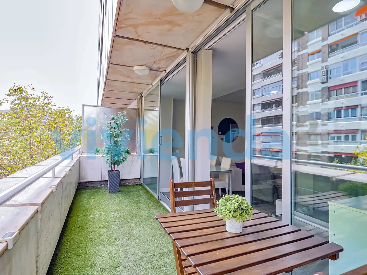 Terrasse von Wohnung zur Miete in Madrid mit Klimaanlage, Heizung und Terrasse