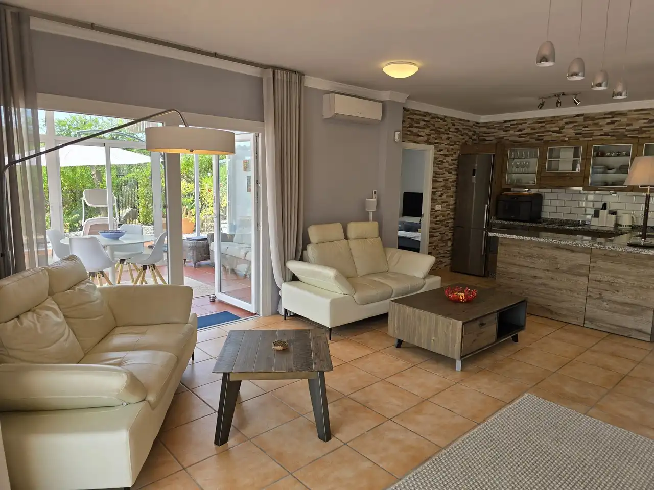 Living room of Houses for sale in Alcaucín  with Air Conditioner, Terrace and Swimming Pool