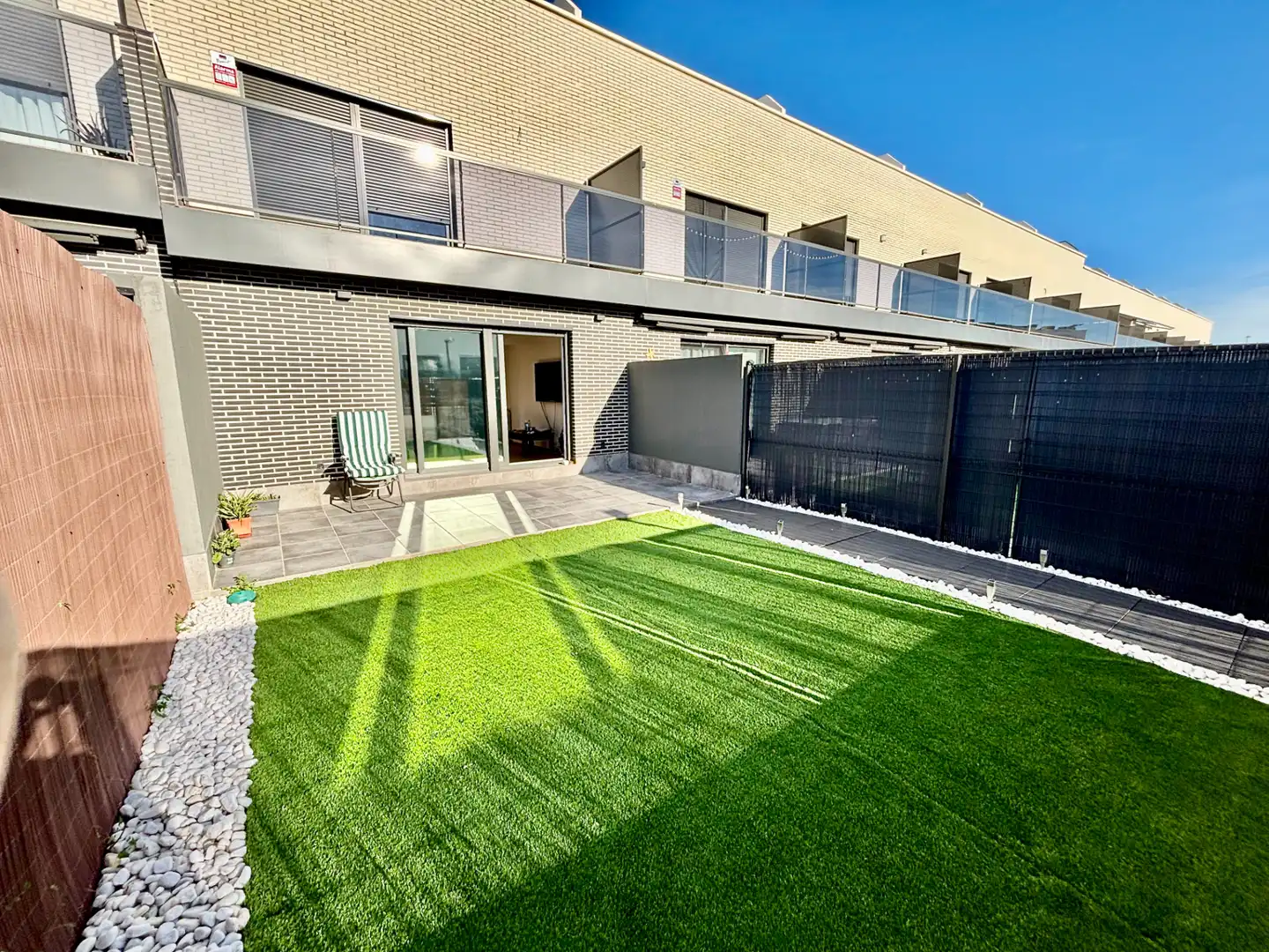 Terraza de Casa adosada en venta en Mutxamel con Aire acondicionado, Calefacción y Jardín privado