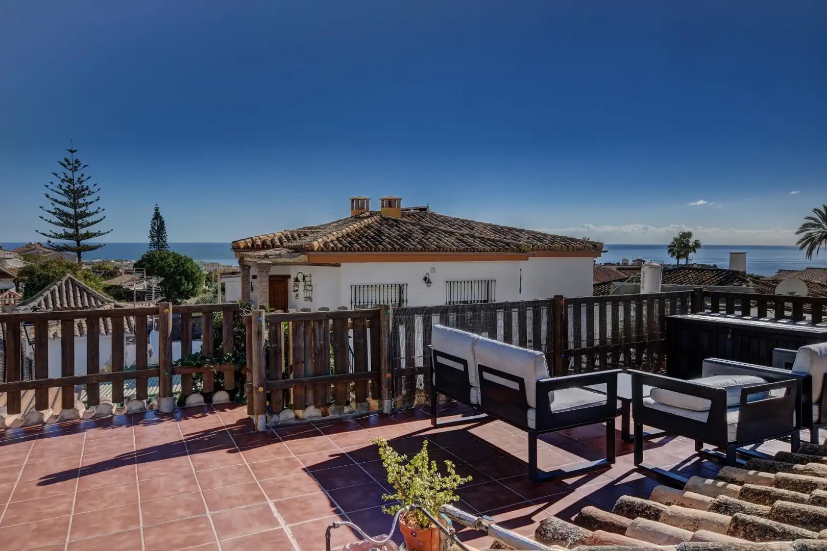Terrassa de Casa o xalet en venda en Benalmádena amb Aire condicionat, Terrassa i Traster