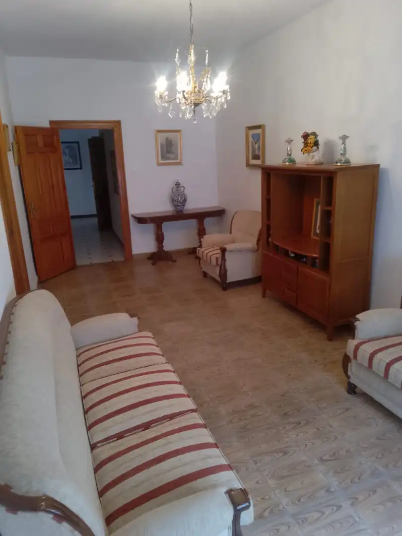 Wohnzimmer von Wohnung zur Miete in La Puebla de Montalbán mit Klimaanlage, Heizung und Terrasse