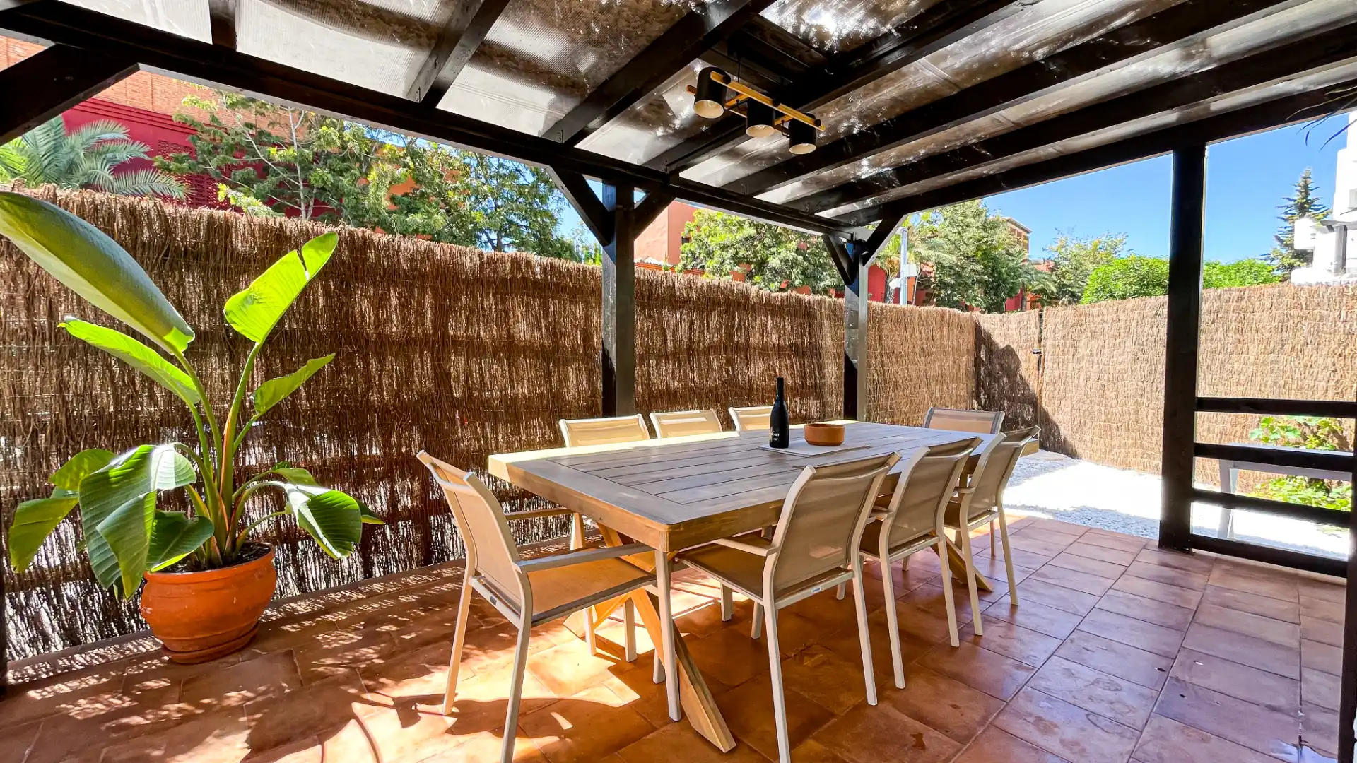 Garden of Flat for sale in Casares  with Air Conditioner, Private garden and Terrace