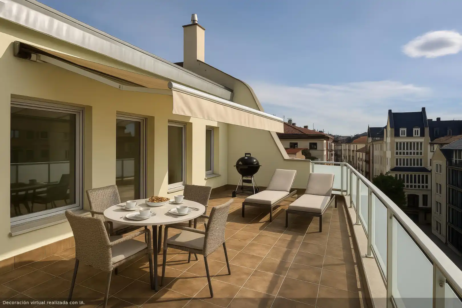 Terrace of Attic for sale in Vitoria - Gasteiz  with Heating, Terrace and Storage room