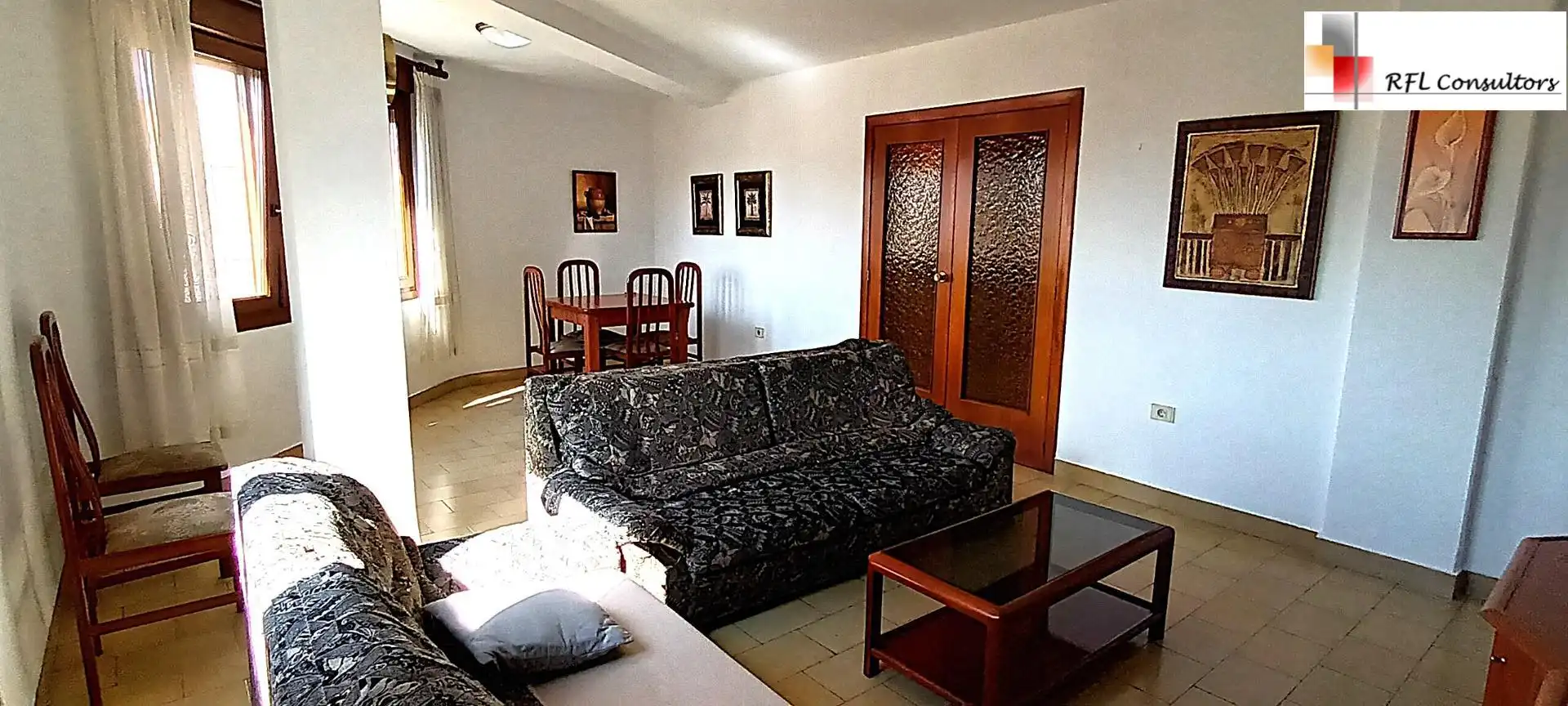 Sala de estar de Apartamento en venta en Torreblanca con Amueblado