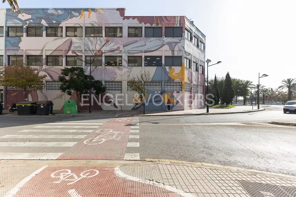 Exterior view of Flat for rent in Valencia  with Air Conditioner, Heating and Parquet flooring