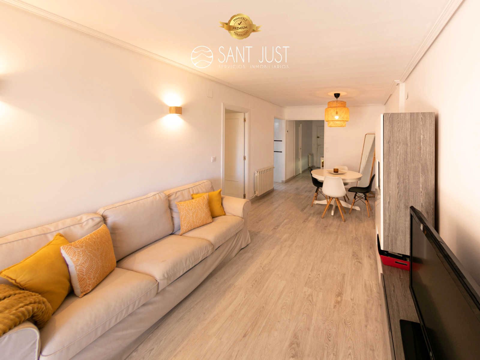 Sala d'estar de Apartament en venda en Salou amb Terrassa, Moblat i Forn