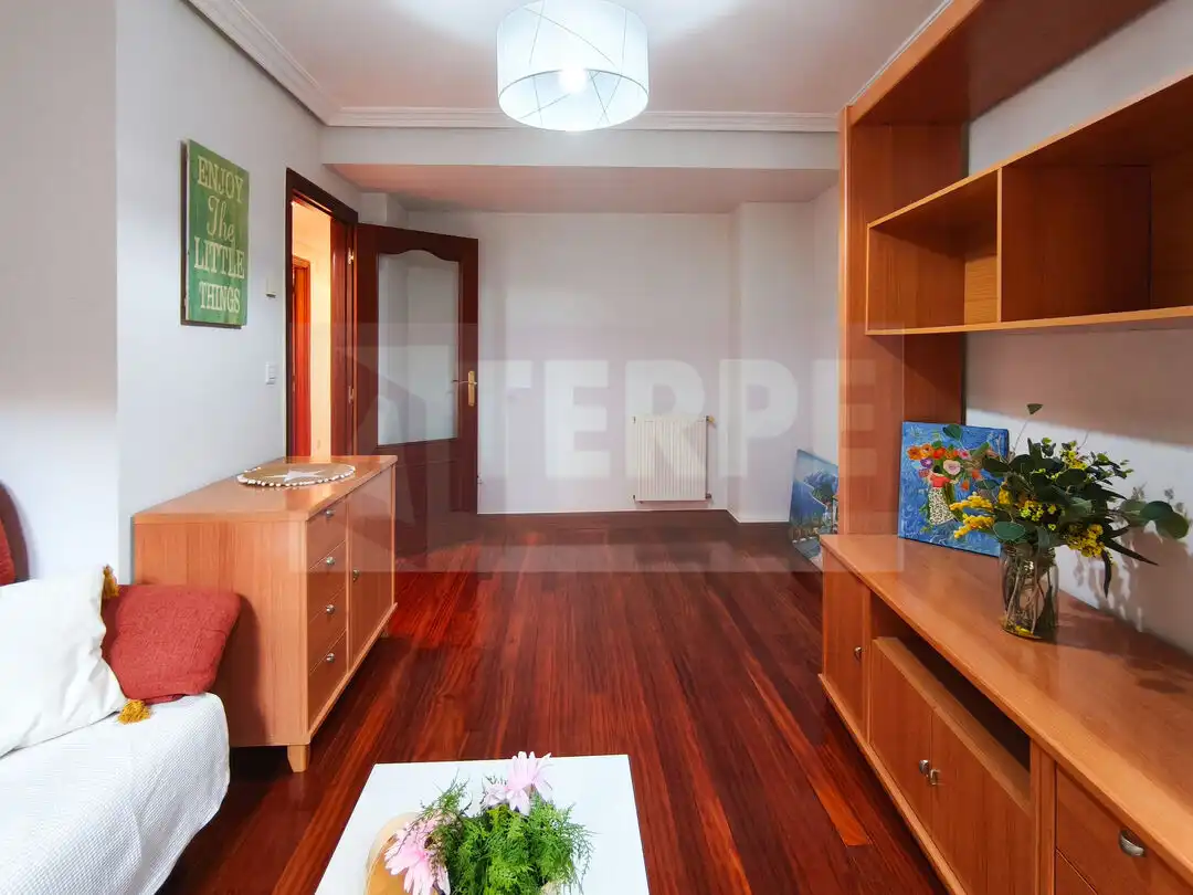 Living room of Flat for sale in Errenteria  with Heating, Furnished and Balcony
