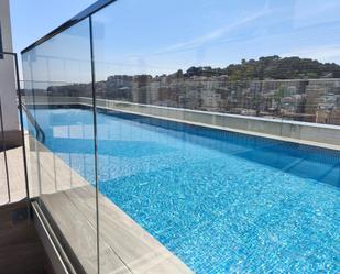 Swimming pool of Flat for sale in  Barcelona Capital  with Air Conditioner, Parquet flooring and Terrace