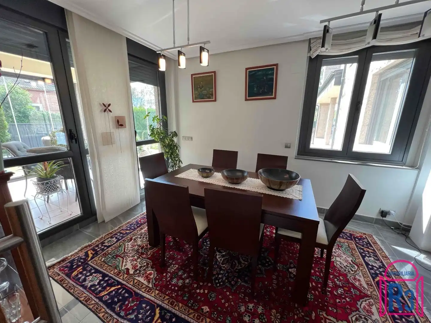 Dining room of Houses for sale in Villaquilambre  with Heating