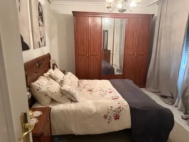 Bedroom of Flat for rent in Puertollano  with Air Conditioner, Heating and Furnished