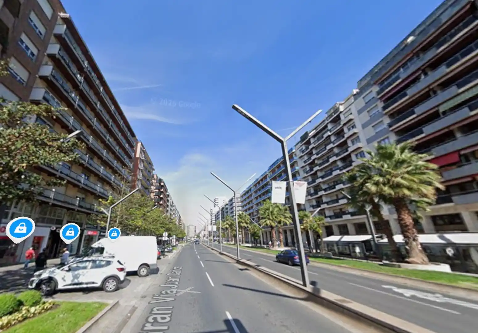 Vista exterior de Pis en venda en  Logroño amb Calefacció