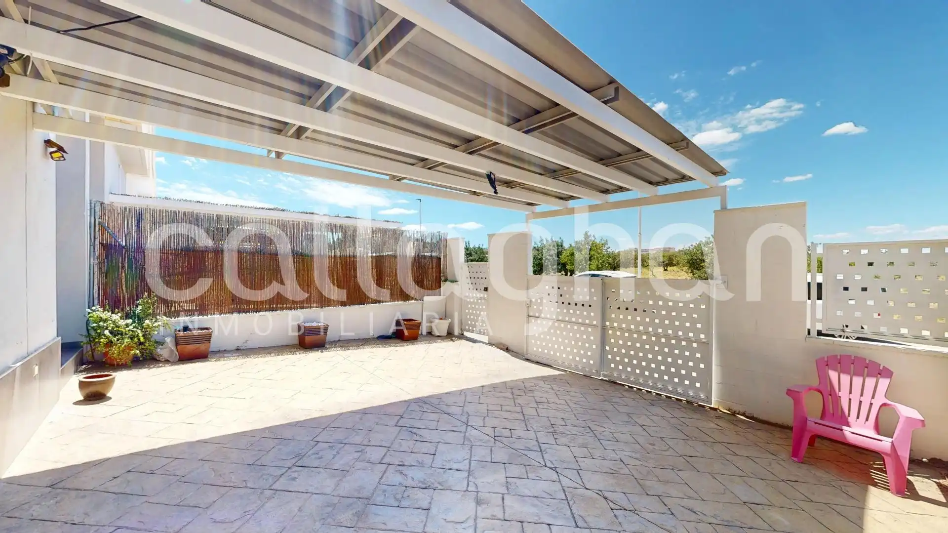 Terrace of Detached homes for sale in Benaguasil  with Air Conditioner, Heating and Private garden
