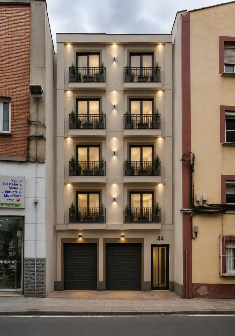 Vista exterior de Residencial en venta en  Logroño