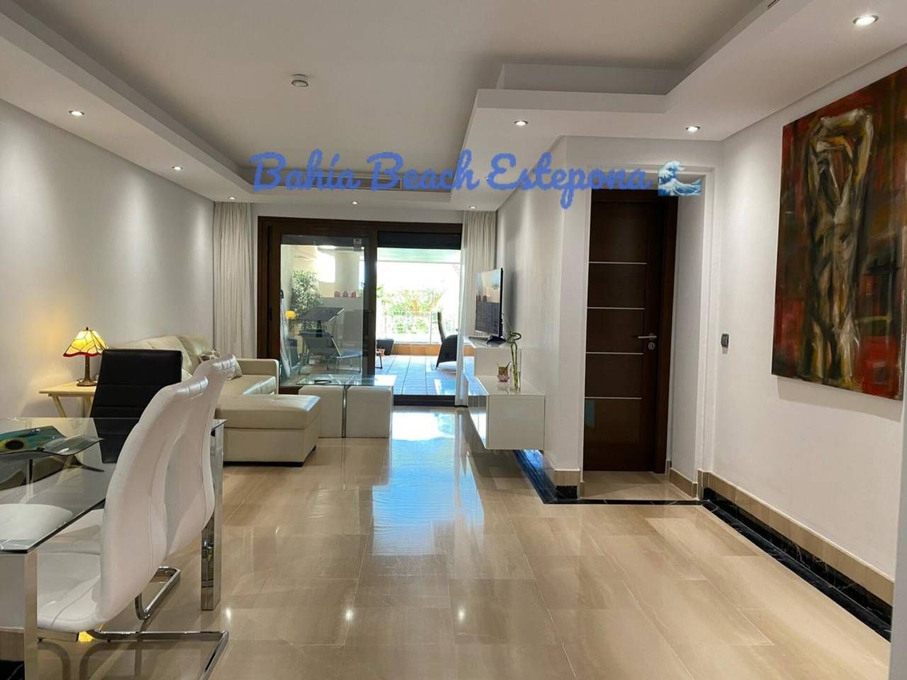Flat to rent in Estepona  with Air Conditioner, Private garden and Terrace