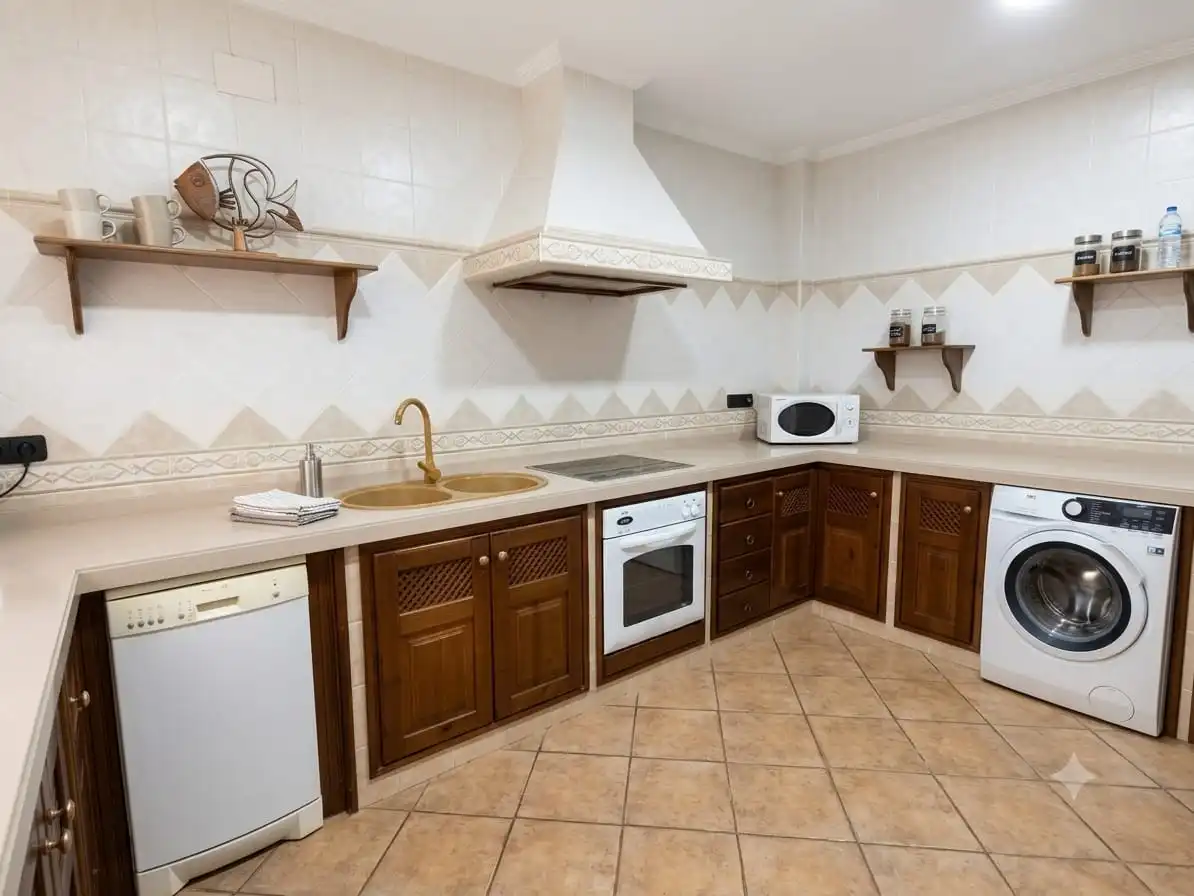 Cuina de Casa o xalet en venda en Dos Hermanas amb Aire condicionat, Terrassa i Traster