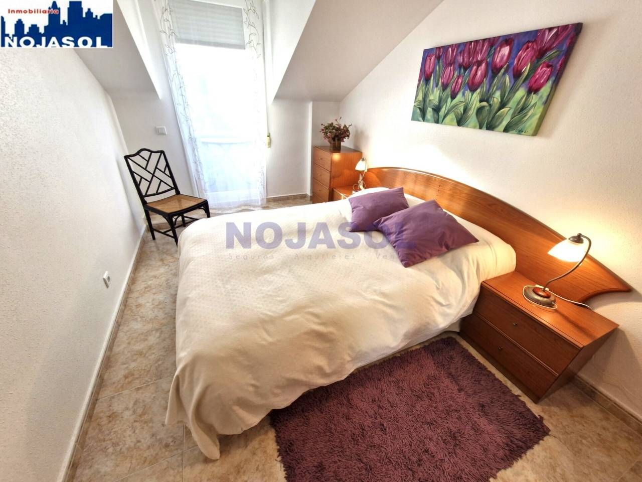 Dormitori de Apartament en venda en Meruelo amb Calefacció, Terrassa i Moblat