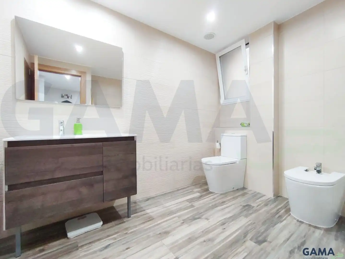 Bany de Apartament de lloguer en Alzira amb Aire condicionat i Moblat