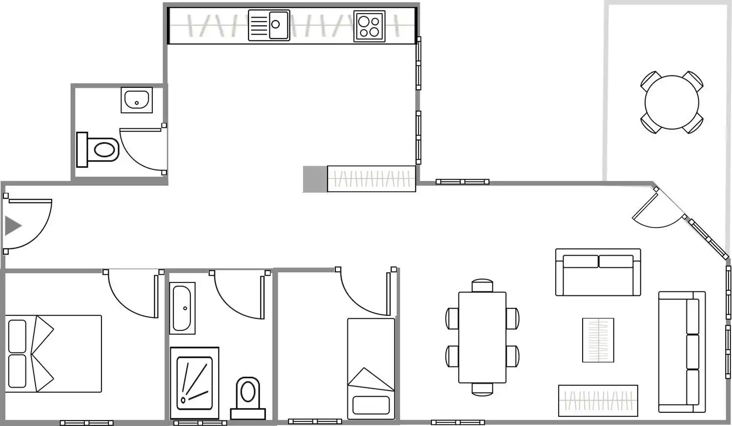 Apartament amb ascensor en venda a Avenida Avda. del Muelle de Portugal 39, imagen 37