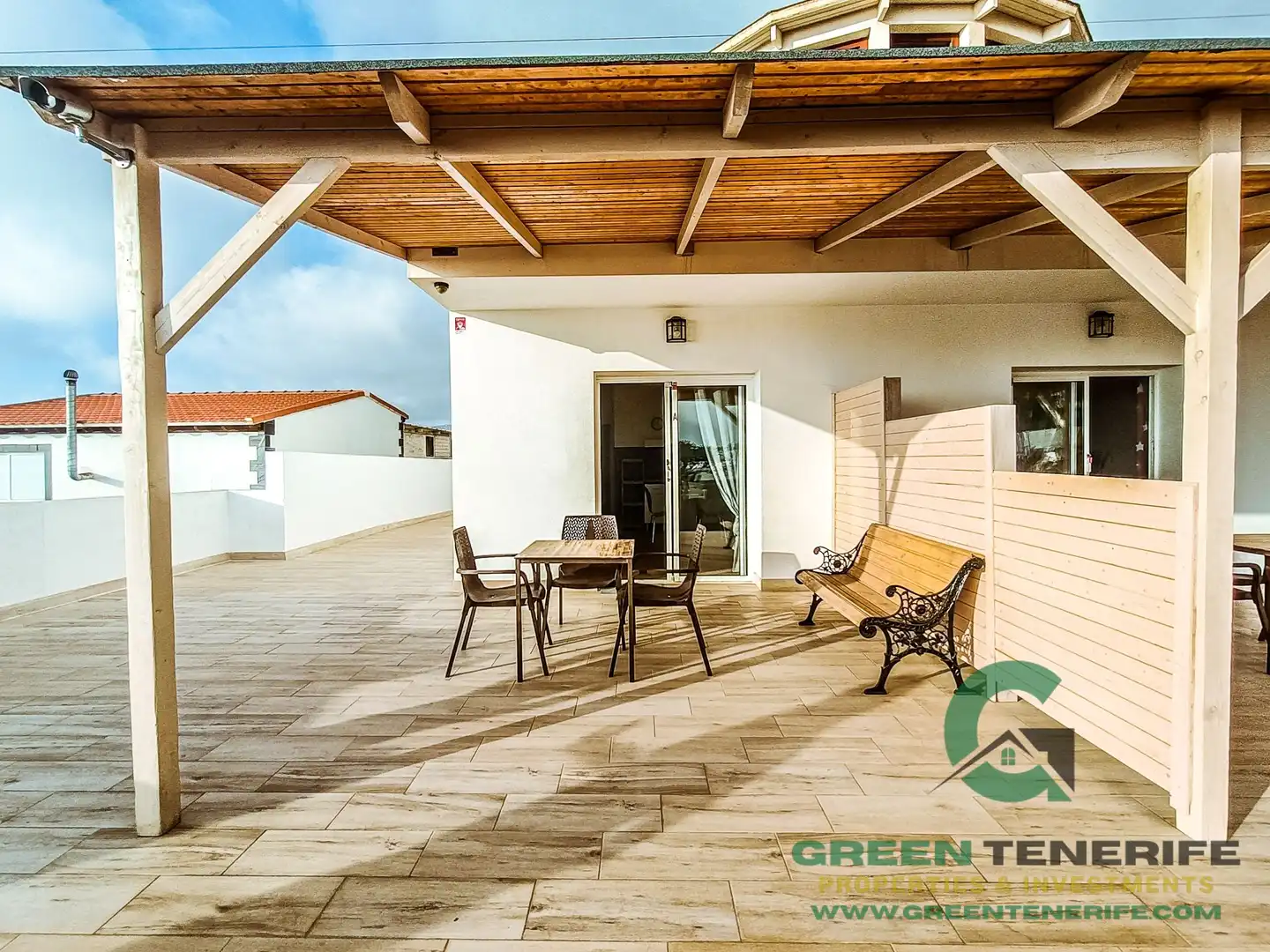 Terrace of Flat for rent in Guía de Isora  with Terrace and Furnished
