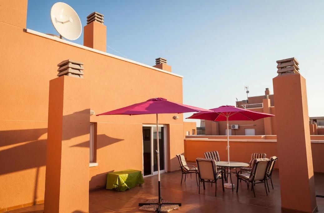 Terrace of Attic for sale in La Manga del Mar Menor  with Heating, Terrace and Community pool