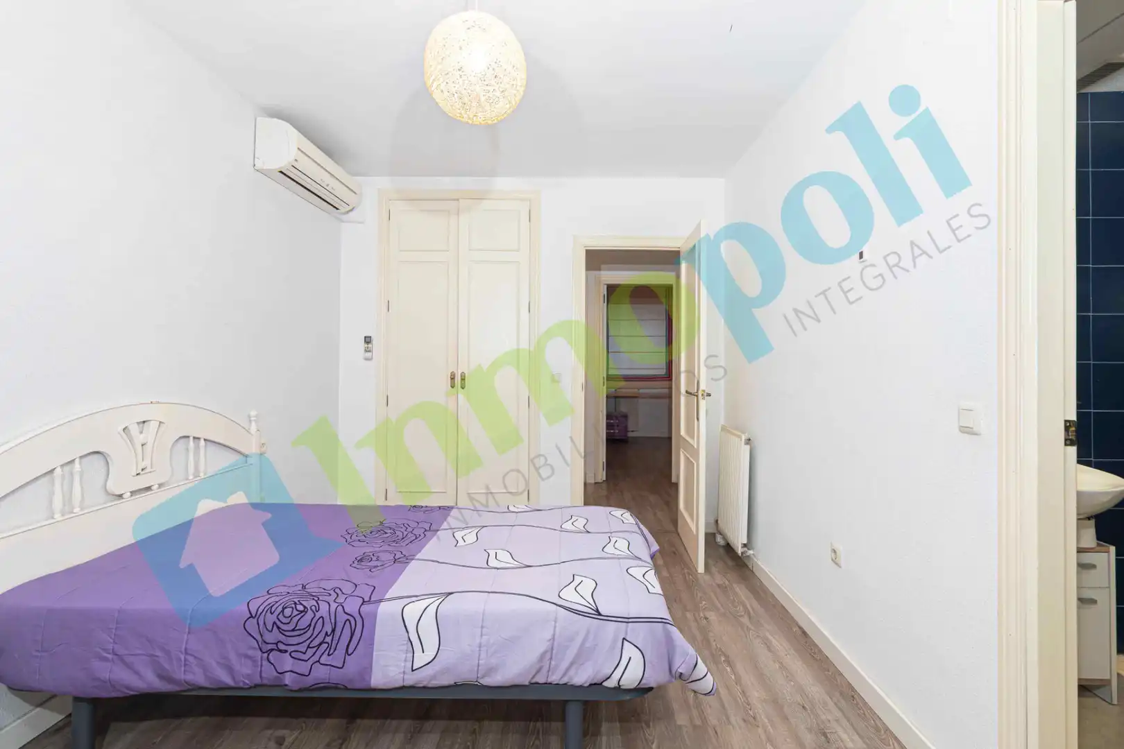 Schlafzimmer von Wohnung zum Verkauf in Badajoz mit Klimaanlage, Heizung und Privatgarten