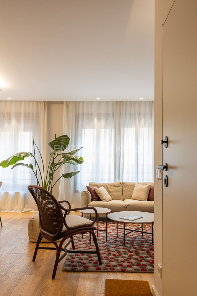 Living room of Apartment to rent in  Valencia Capital  with Heating