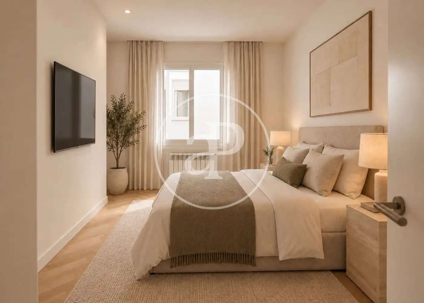 Bedroom of Flat for sale in Chamberí