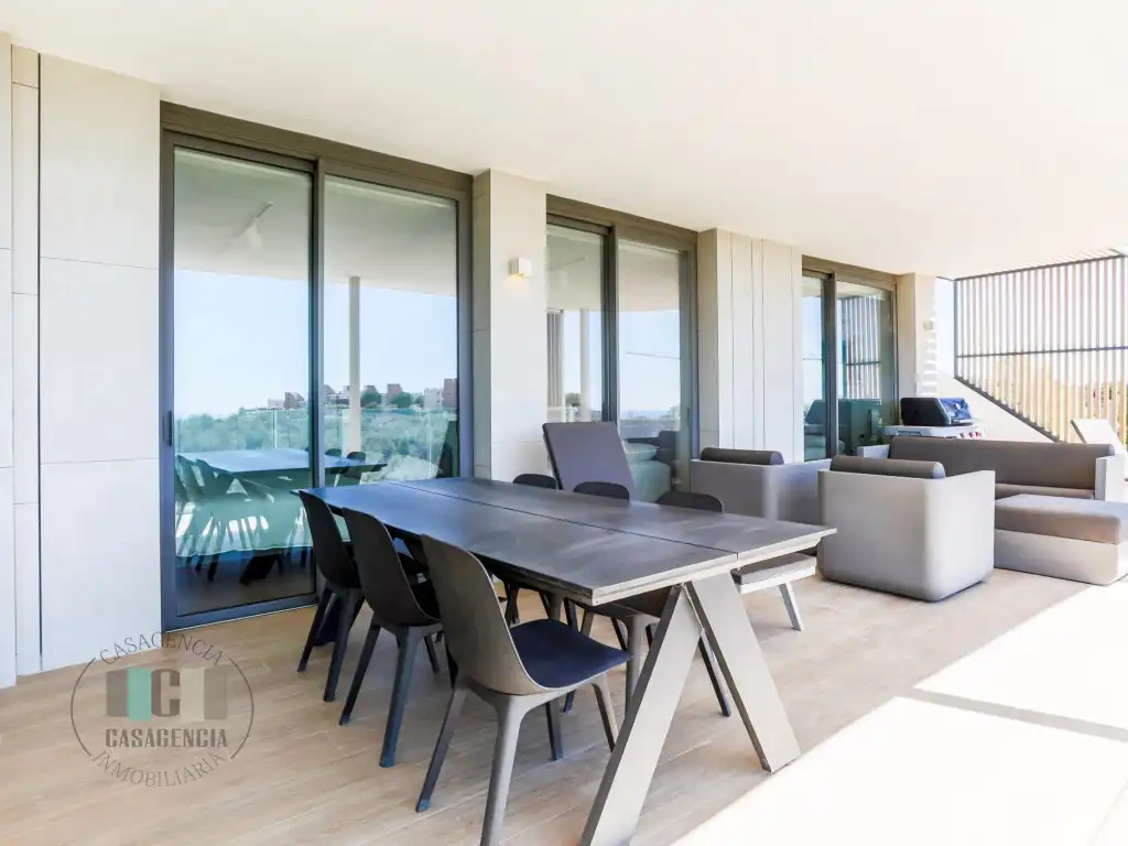 Terraza de Ático en venta en Oropesa del Mar / Orpesa con Aire acondicionado, Terraza y Horno