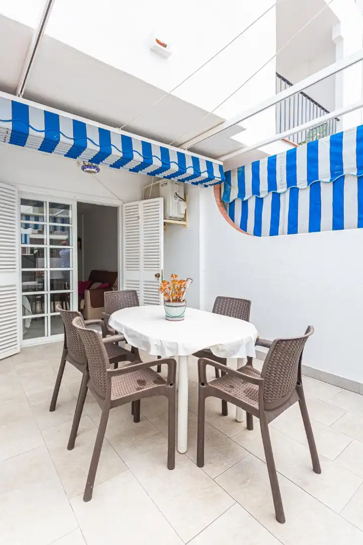 Terrace of Flat for rent in Sanlúcar de Barrameda  with Air Conditioner, Heating and Furnished