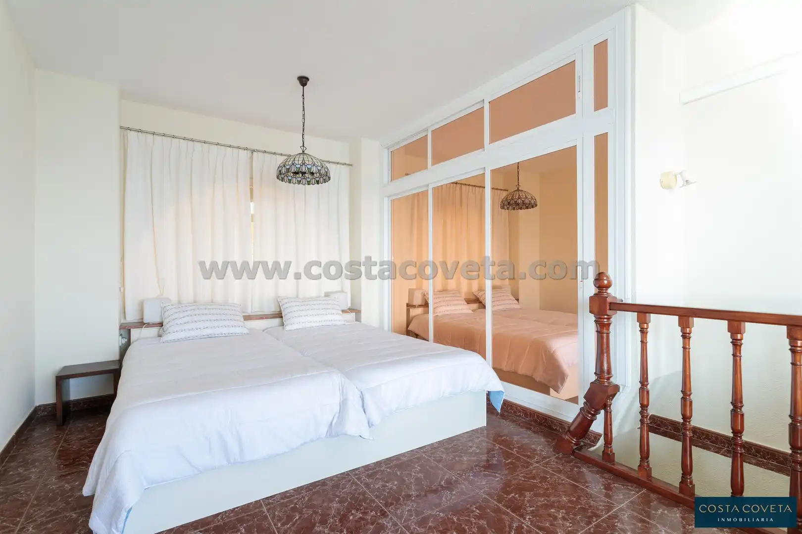 Bedroom of Houses for sale in El Campello  with Air Conditioner, Private garden and Terrace
