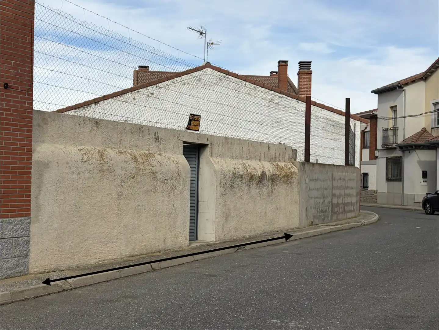 Vista exterior de Terreno en venta en Santa María del Cubillo