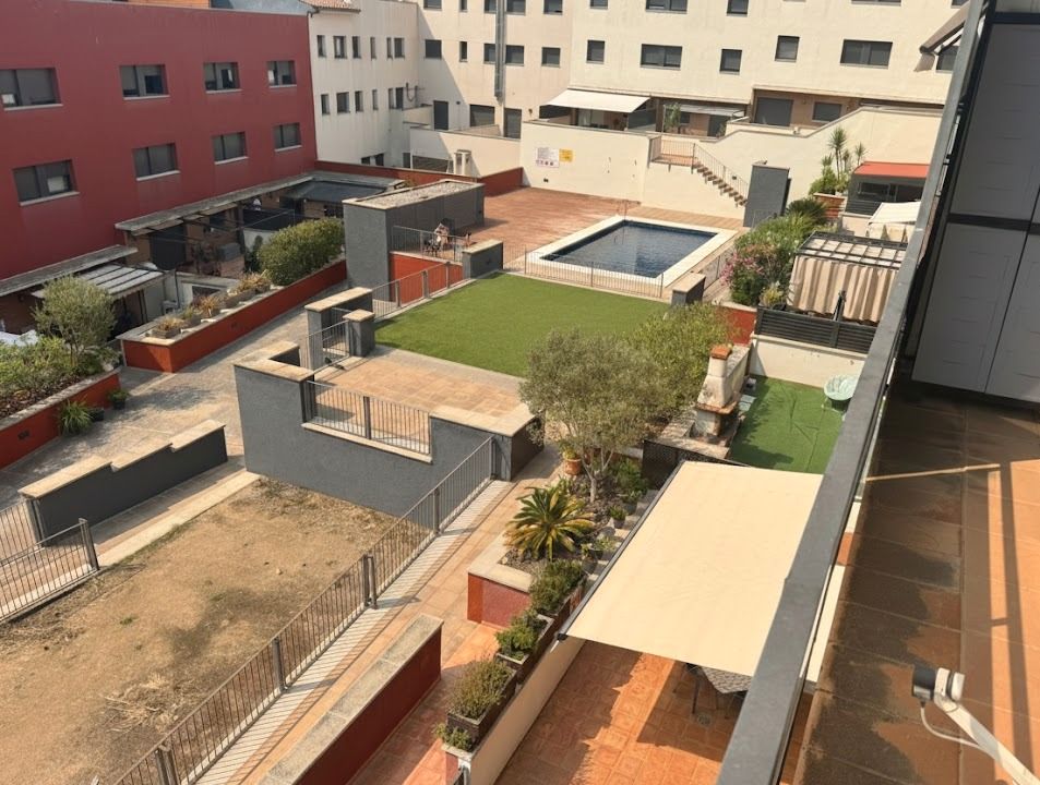 Terrace of Flat for sale in Sant Feliu de Guíxols  with Heating, Storage room and Furnished