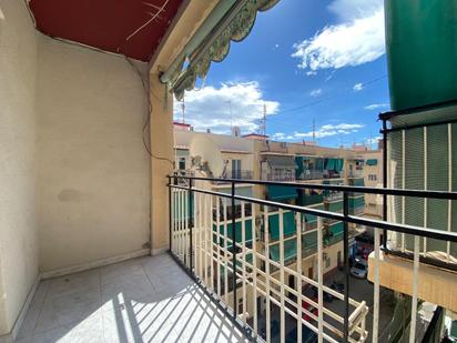 Balcony of Flat for sale in Alicante / Alacant  with Terrace and Balcony