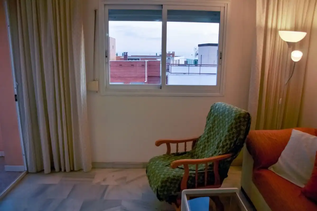 Bedroom of Flat for sale in Málaga  with Balcony