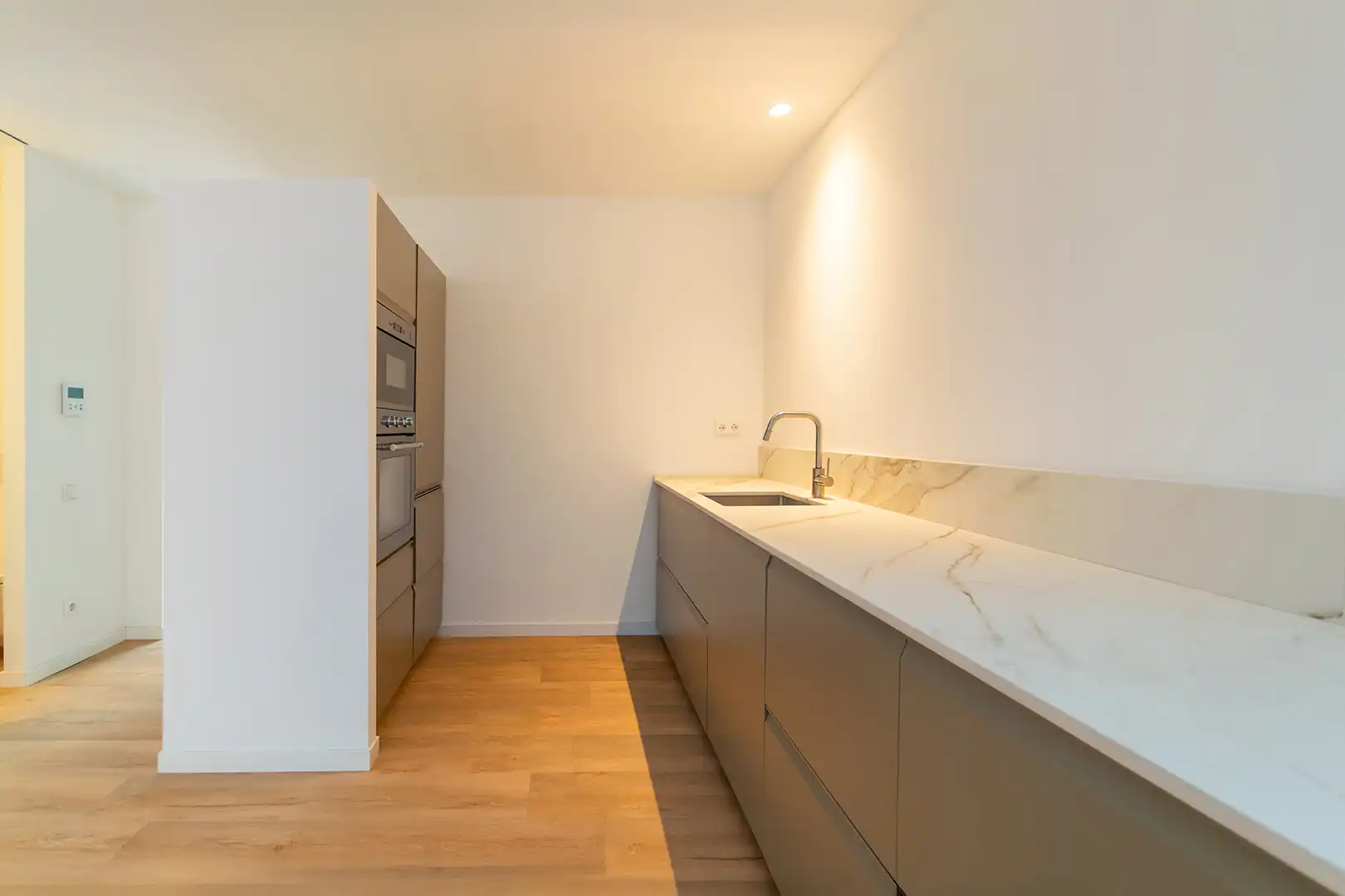 Cocina de Casa o chalet en venta en Badalona con Aire acondicionado, Terraza y Horno