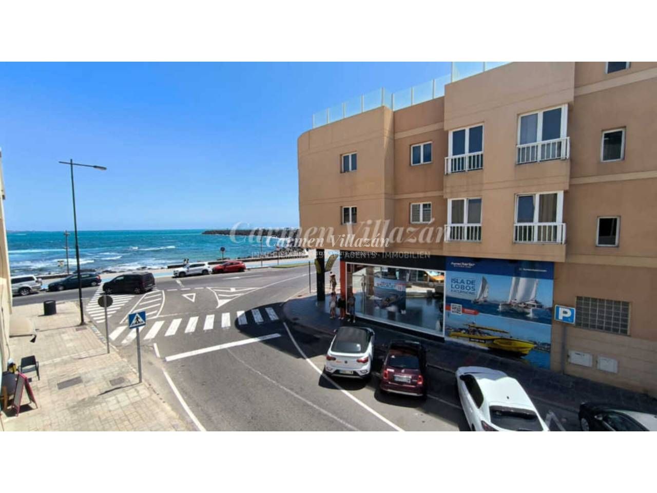 Vista exterior de Pis en venda en La Oliva amb Terrassa i Moblat