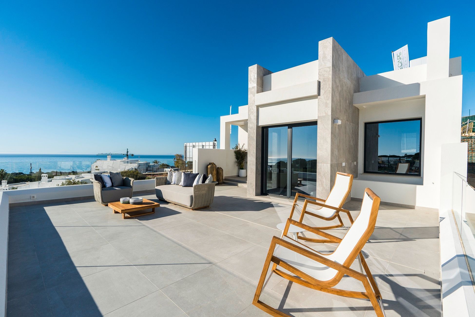 Terrace of House or chalet to rent in Marbella  with Air Conditioner, Heating and Private garden