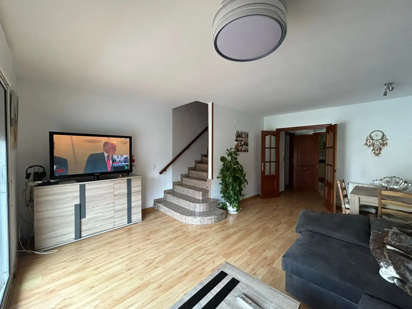 Living room of Houses for sale in Sant Adrià de Besòs  with Air Conditioner, Heating and Terrace