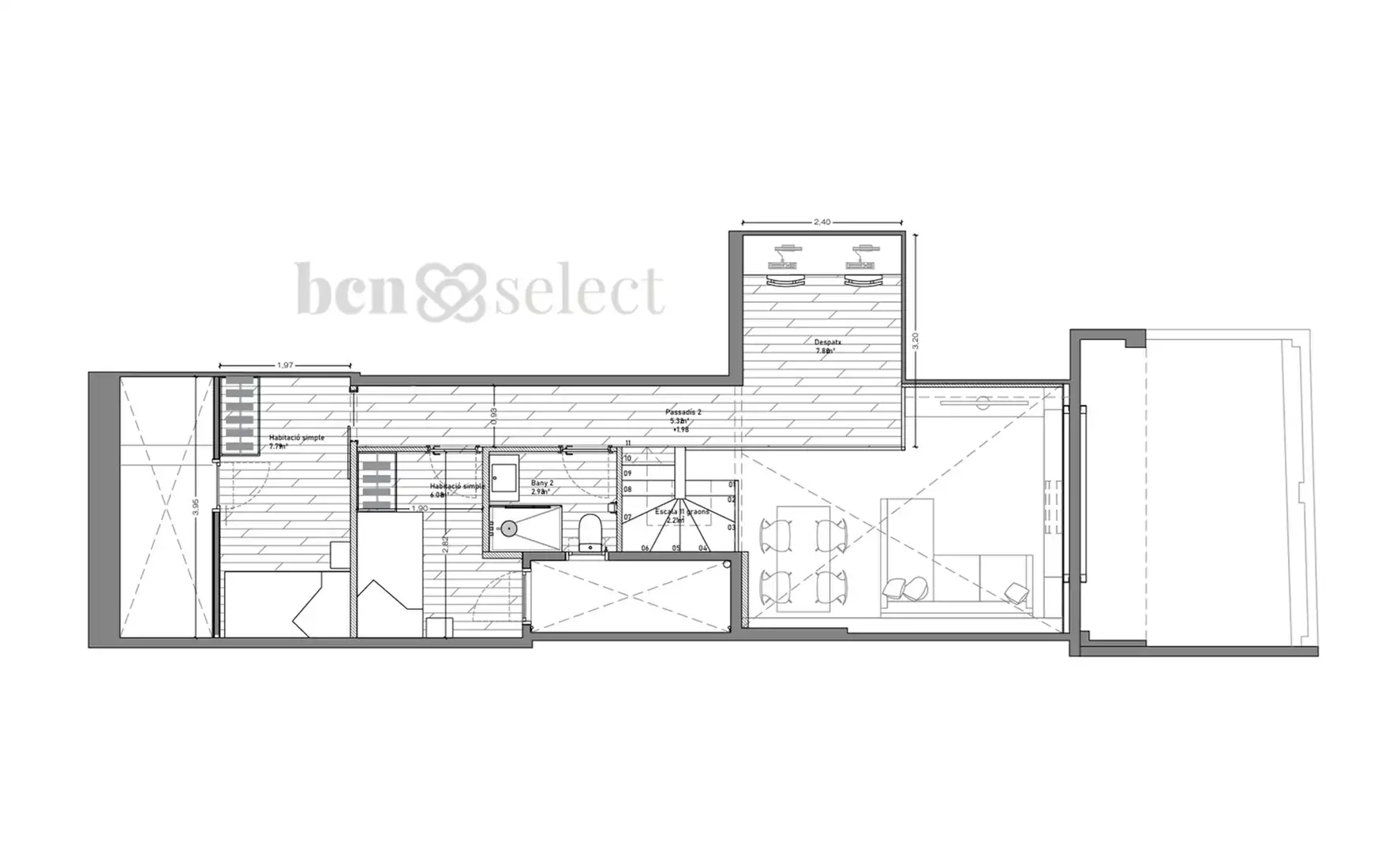 Duplexes for sale in Barcelona  with Air Conditioner, Heating and Private garden