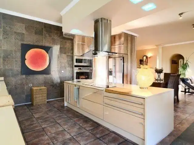 Cocina de Casa o chalet en venta en Moraira con Aire acondicionado, Calefacción y Jardín privado