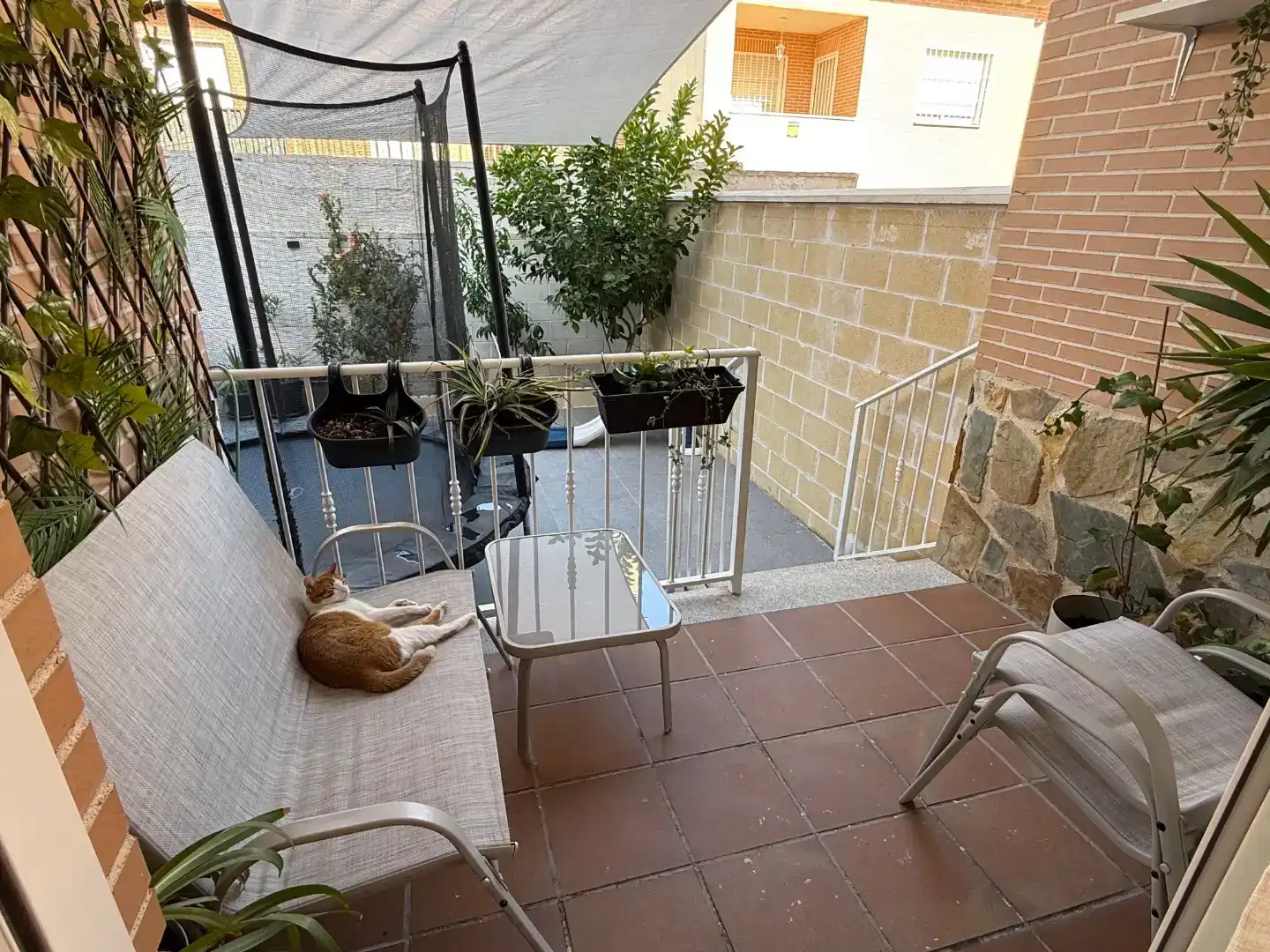 Terrassa de Casa adosada en venda en Yuncos amb Aire condicionat i Balcó